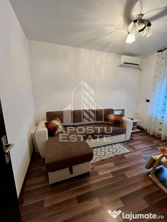 Apartament 2 camere, in curte privata,zona Fabric/Lunei