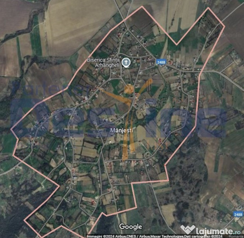 TEREN INTRAVILAN, 868 MP , Manjesti, com Mogosesti