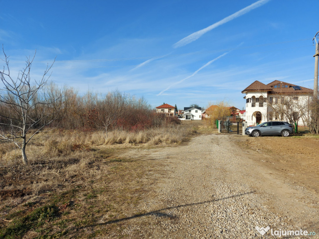 Loc pentru casă cu utilități la 500m de pădure, Cioflice