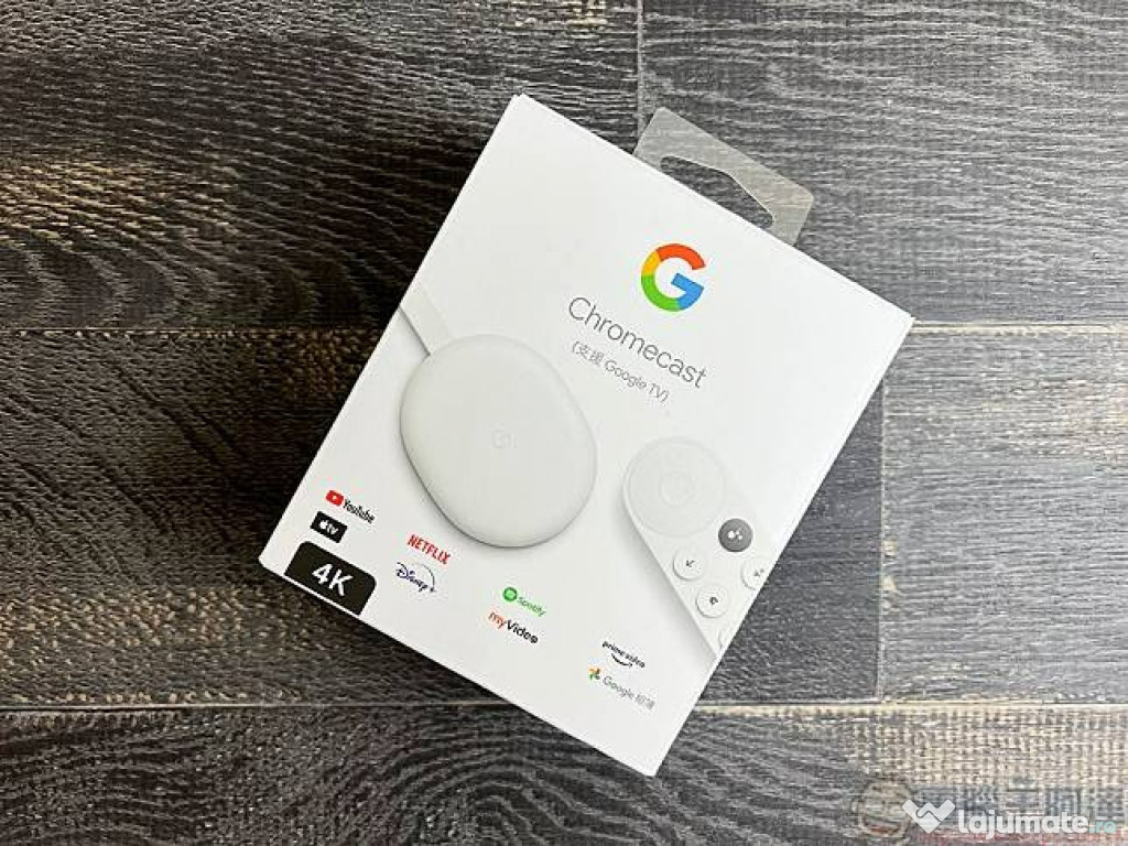 Vând Google Chromecast Tv 4K aproape nou