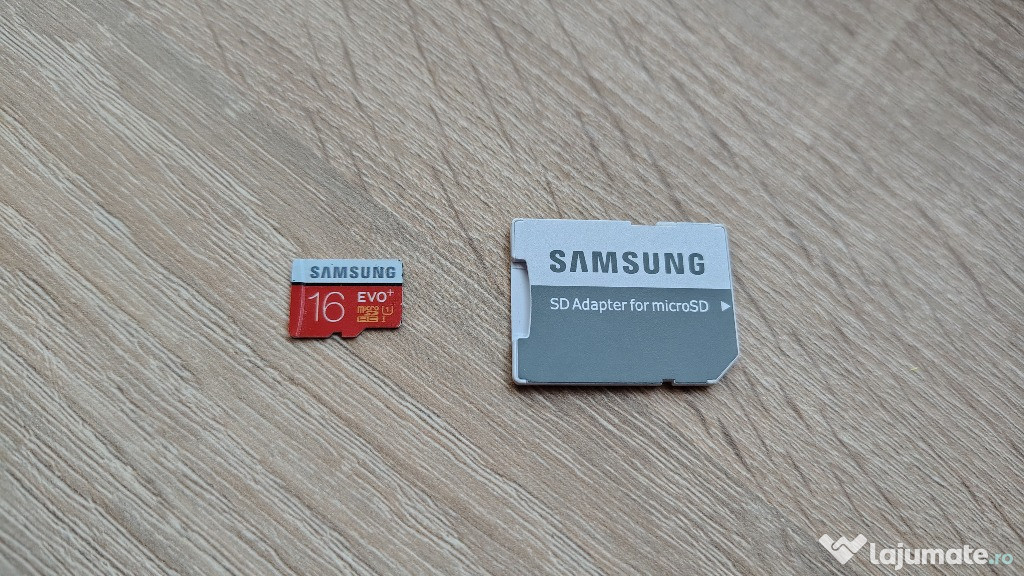 Card memorie Samsung EVO Plus 16GB microSD clasa 10