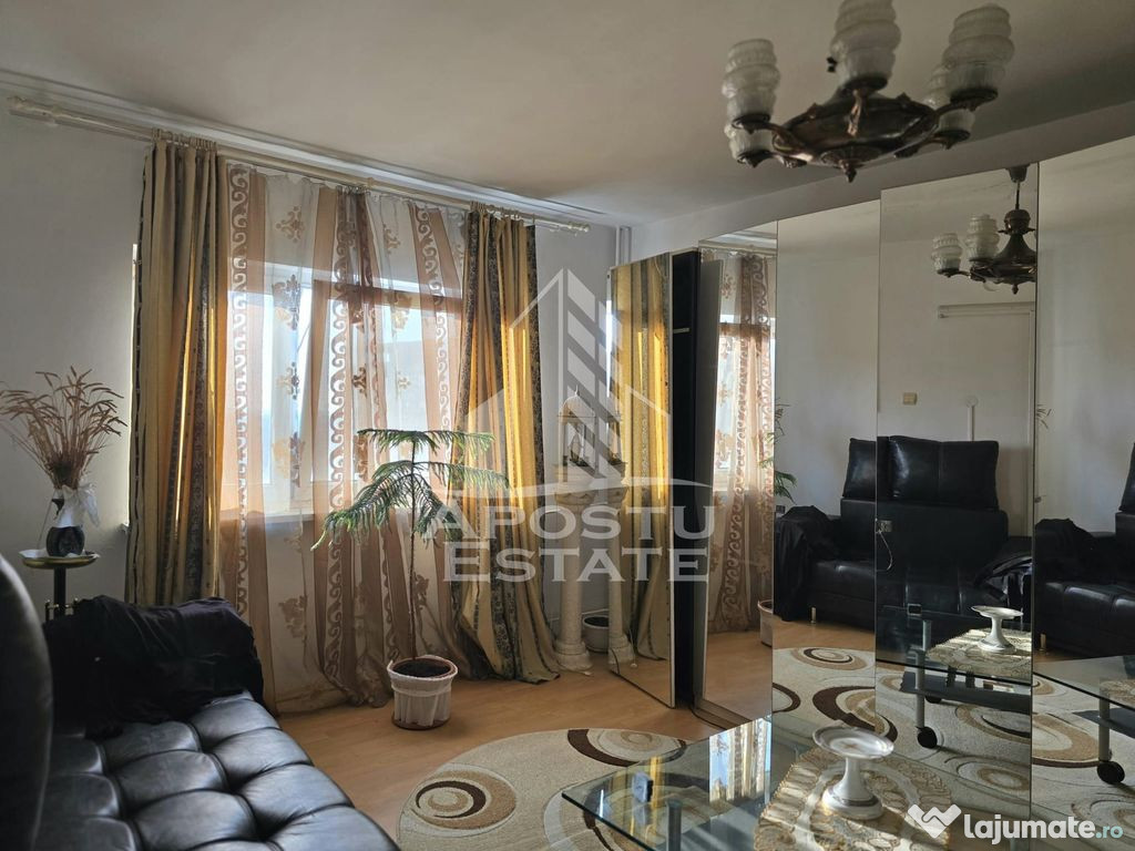 Apartament cu 1 camera, confort 1, Zona Fortuna, Arad.