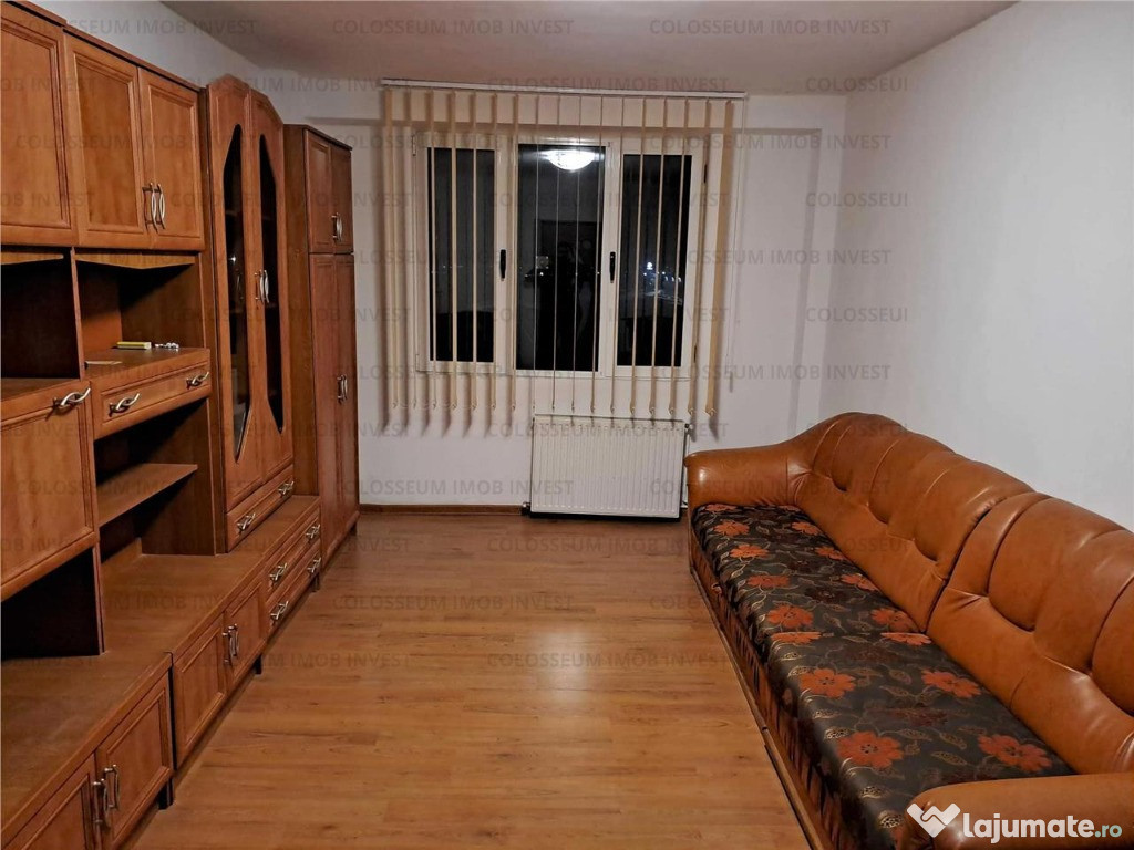 Apartament spatios, confort 1, etaj intermediar, mobilat, utilat, Noua