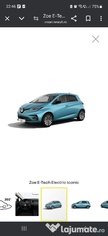 Renault Zoe in stare excelenta