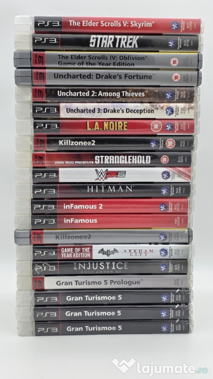 Joc video PS3 Playstation 3 Uncharted Gran Turismo Batman