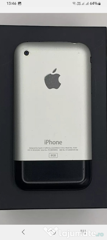 Cumpăr Apple iPhone 2g8gb prima generație de 2007