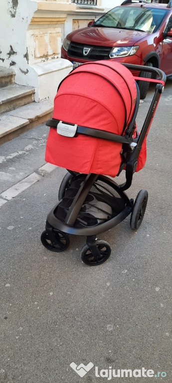 Carucior bebe lorelli cu maner refexibil, pana la 22 kg