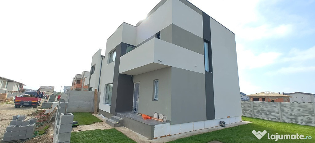 Vila individuala superba P+1E - 4 camere + TEREN DE 300 MP