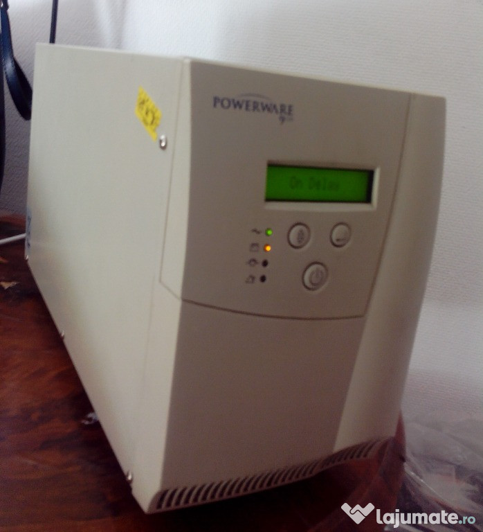 UPS ONLINE Powerware Eaton (0.7 - 1 - 3 - 6 kVA) SINUS & AVR, display.