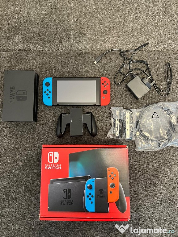 Consola Nintendo Switch + accesorii (produs nou)