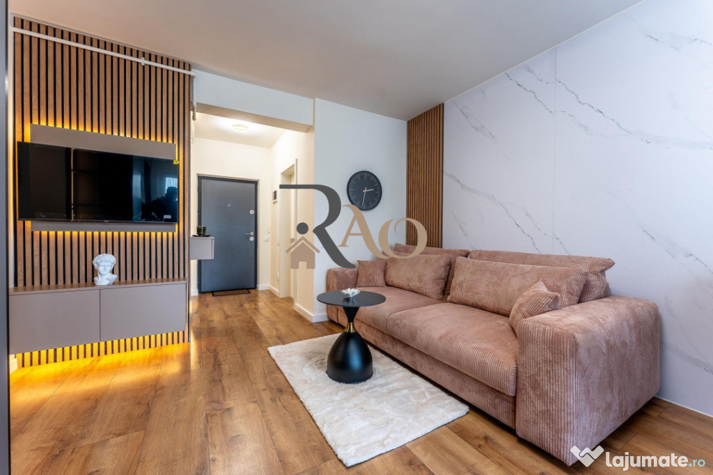 Apartament NOU, LUX, 3 camere, 54 mp, terasa, zona Terra!