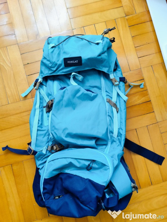 Rucsac Trekking la munte - Forclaz - cu husă ploaie MT500 Air 45+10L