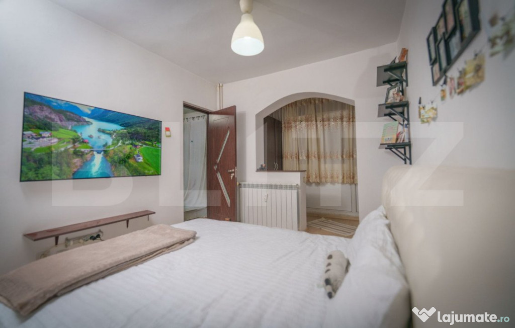 Apartament de inchiriat cu 2 camere, 43 mp, etaj intermediar