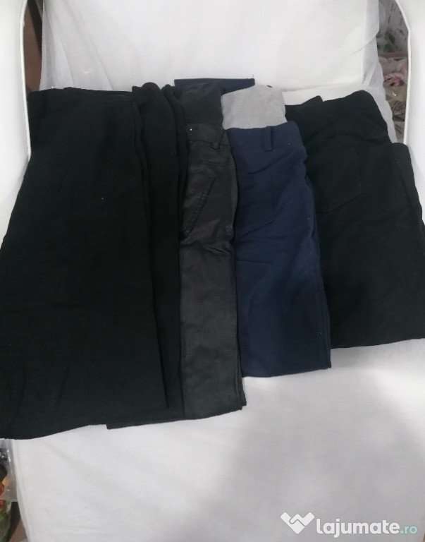 Lot 5 pantaloni gravide XL