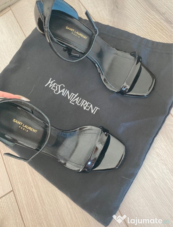 Sandale ysl negre