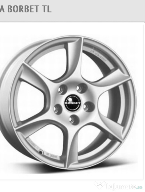 Set 4 jante aliaj 15” – compatibile VW