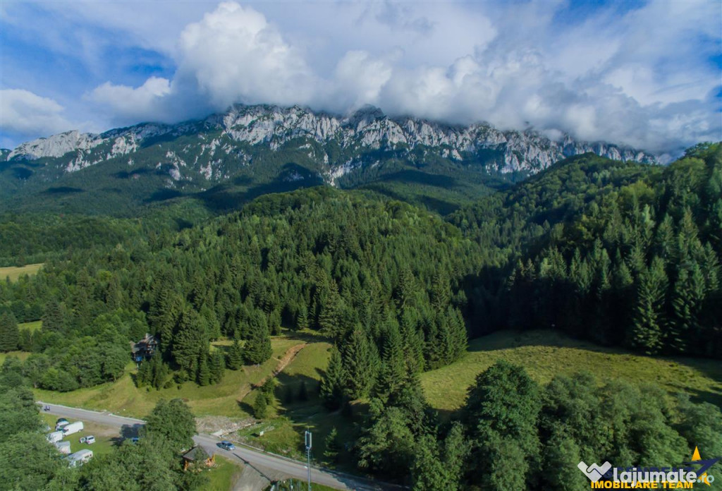 3 Hectare, teren cu privelisti memorabile, la poalele Masivu