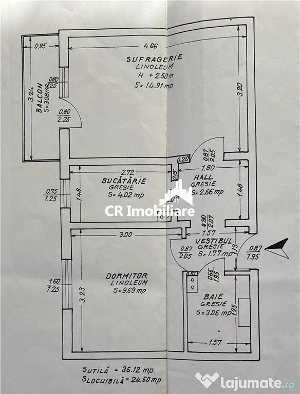 Apartament 2 camere Tei