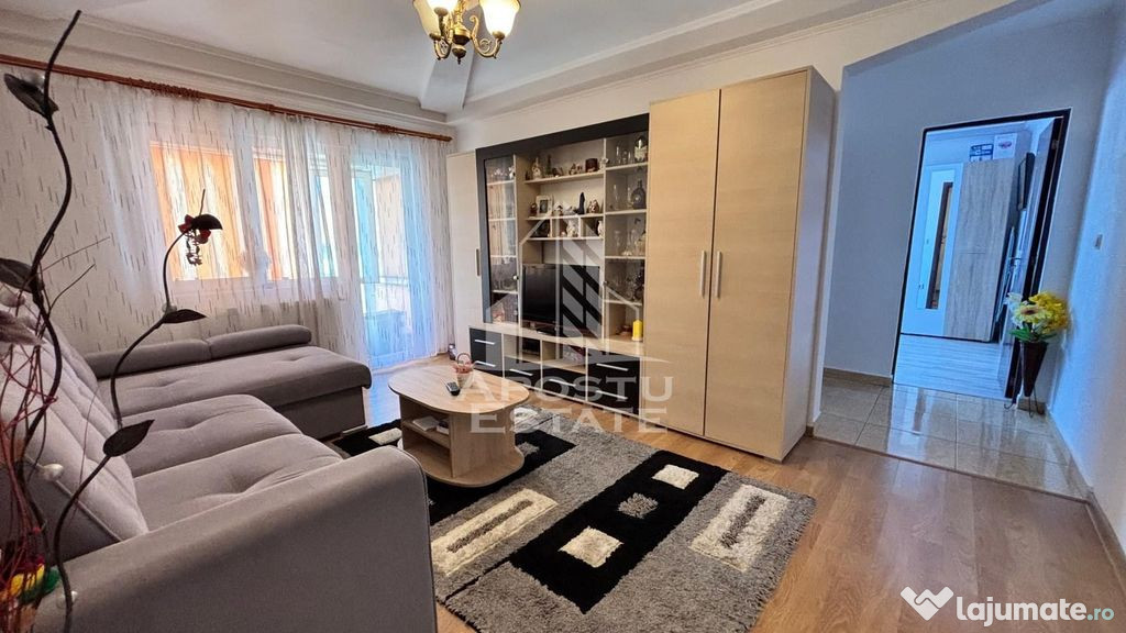 Apartament cu 3 camere in zona Girocului, centrala termic...