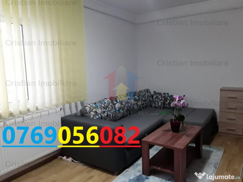 Garsoniera Calarasi, etaj 3 mobilata si utilata