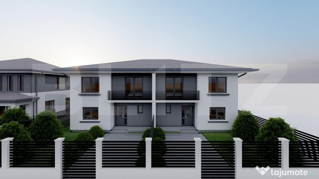 Duplex cu 4 camere, 135 mp, zona Leoni, Bistrita