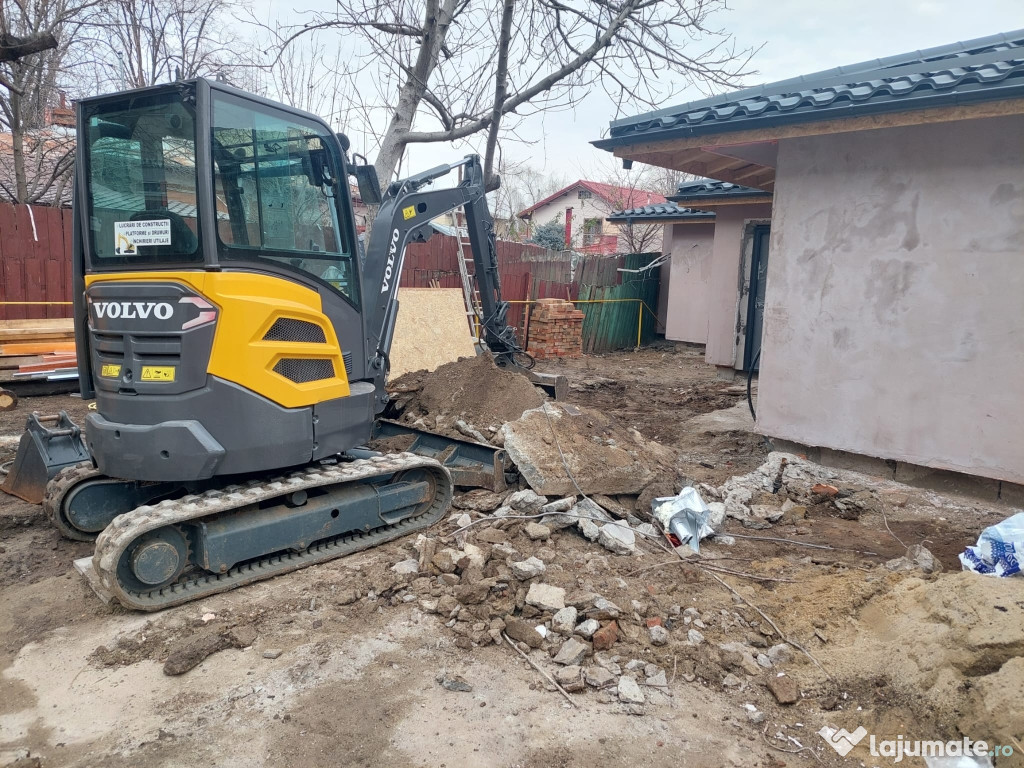 Miniexcavator Volvo ECR25D din 2018
