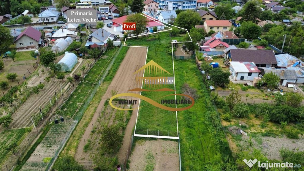 Teren de vanzare -1.200 mp, Letea Veche, pozitie excelenta.