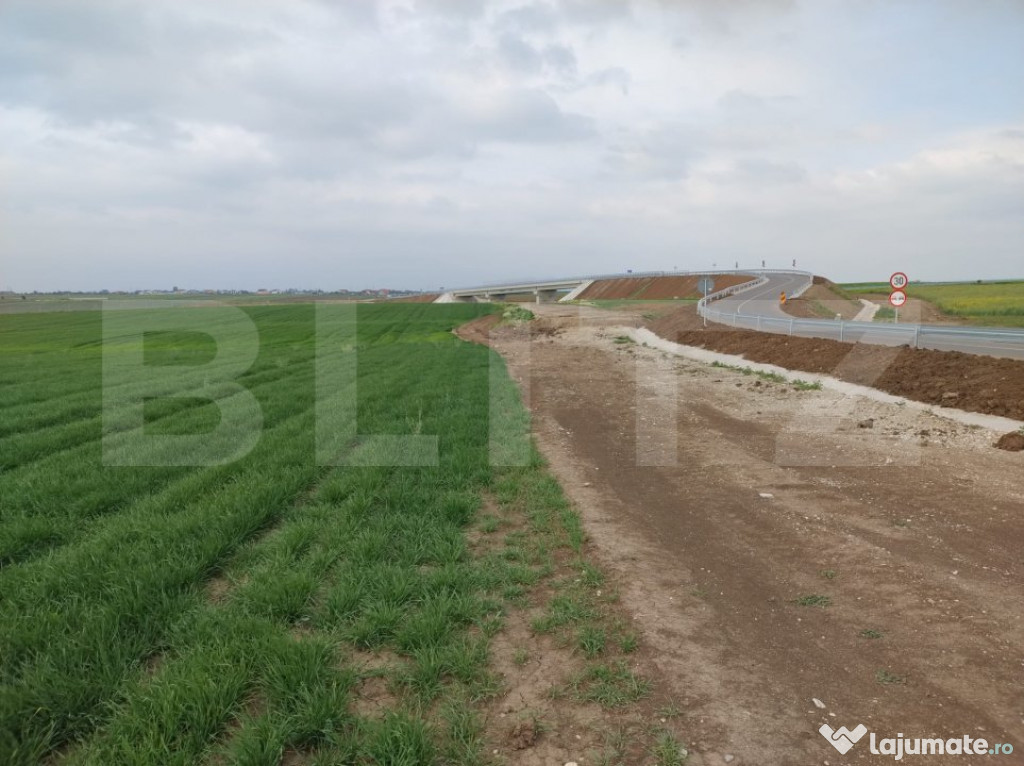 Teren extravilan, 11630 mp, langa Dex si statia de gaze Gher