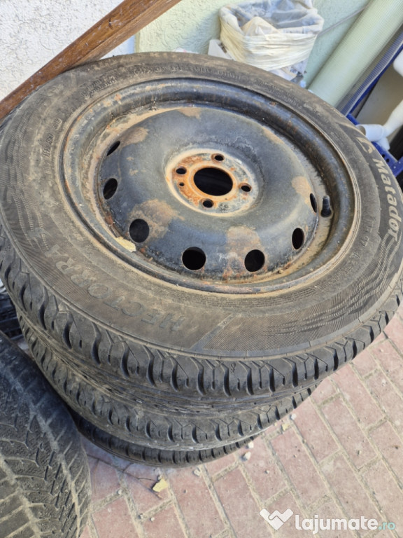Set jante R15 cu cauciuc vara 185/65 R 15