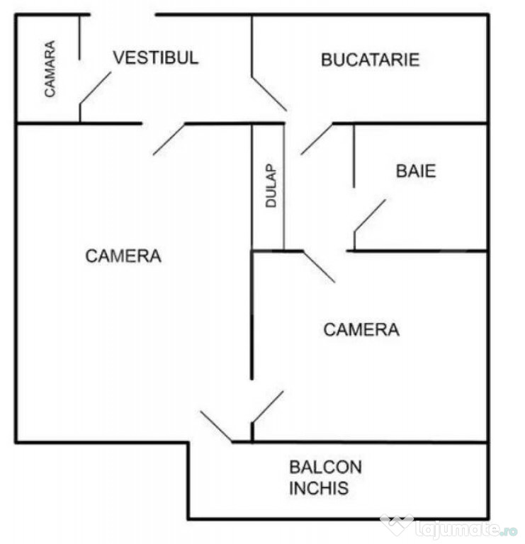 Apartament ulracentral, 2 camere