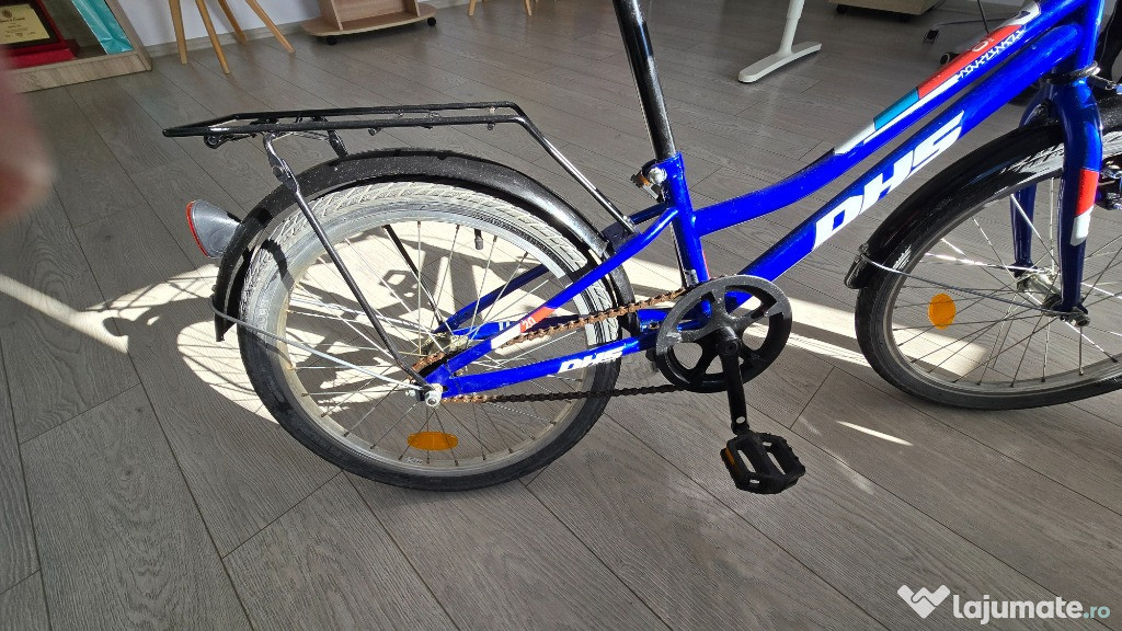 Bicicleta Copii Dhs Terrana 2001 - 20 Inch, Albastru