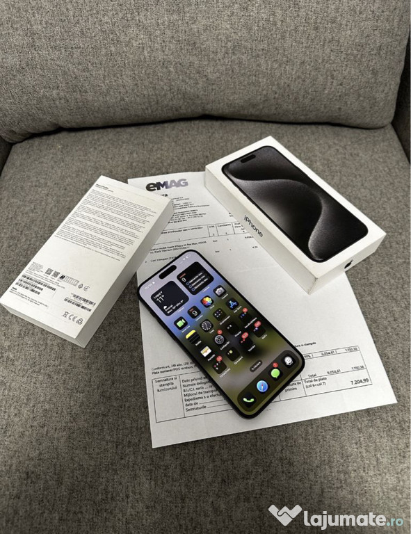 Iphone 15 pro ca nou urgent
