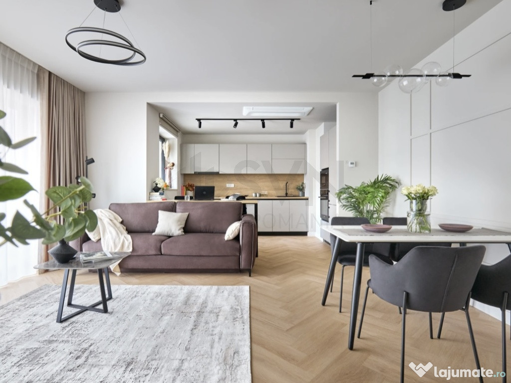 Apartament 2 camere NOU complet mobilat si utilat Barbu V...