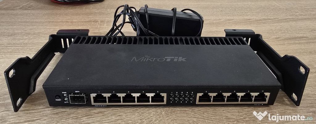 Router MikroTik RB4011iGS+RM