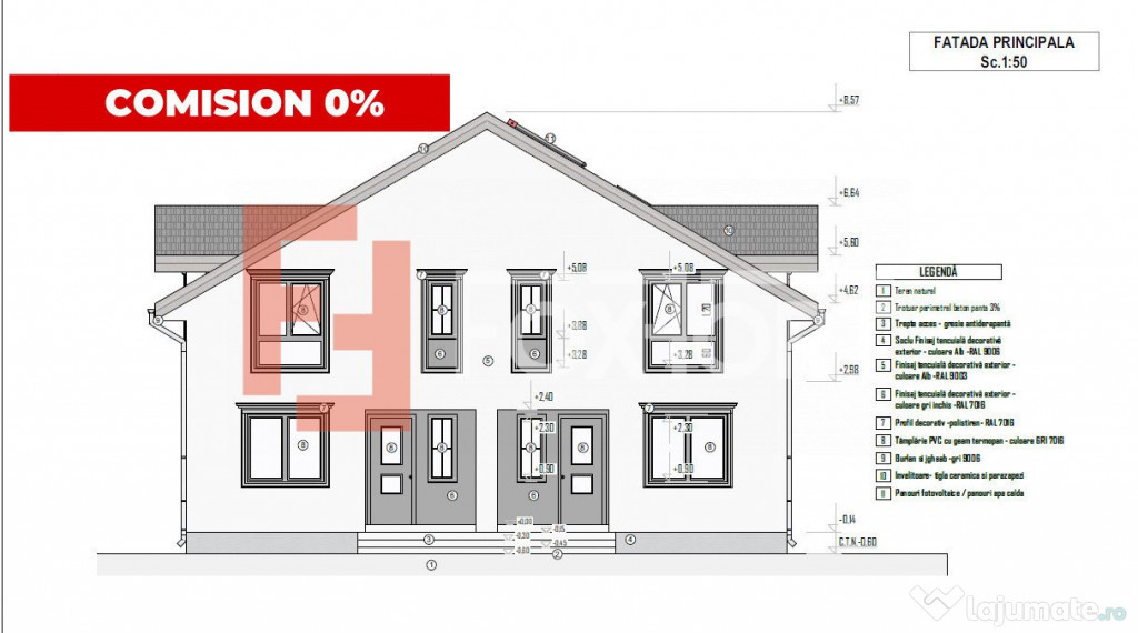 COMISION 0% Duplex 4 camere, Sacalaz - Panouri fotovoltaice