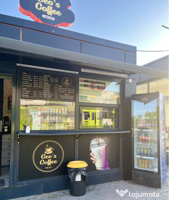 Container tip cafea to go