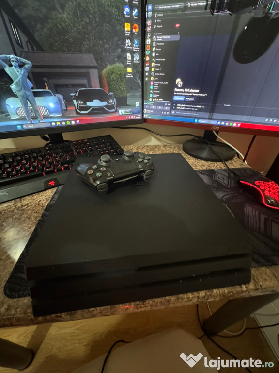 Vând Ps4 Pro,joc fifa 20