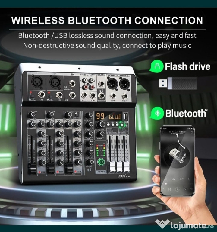 Mixer audio Chip DSP