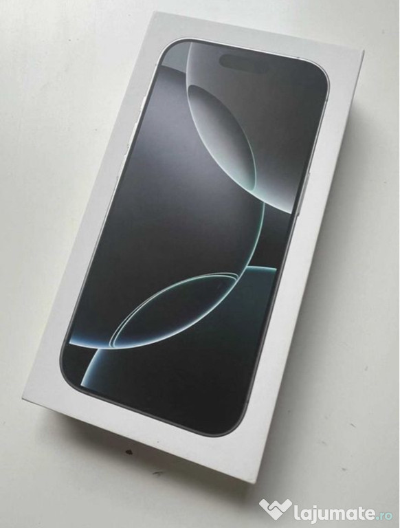IPhone 16 Pro SIGILAT cu factura și garanție Apple