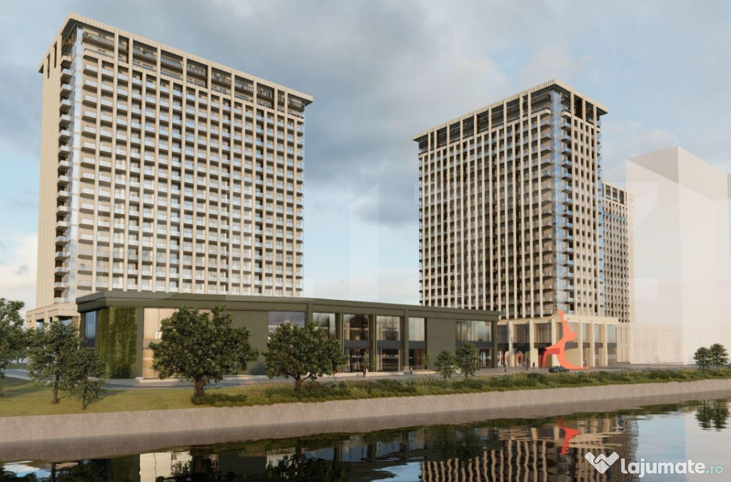 Apartament cu 2 camere la etajul 10, cu vedere spre parc | O