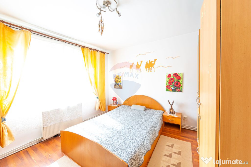 4 camere spațioase, etaj 1, zonă verde și liniștită