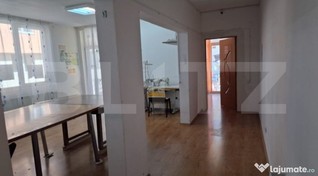 Spatiu comercial, 57 mp utili, parcare inclusa in pret, zona