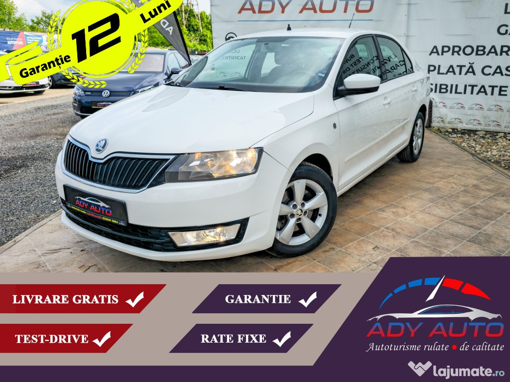 SKODA RAPID 2014 Diesel. Rate fixe . Garantie 12 luni . Buy back . Tes