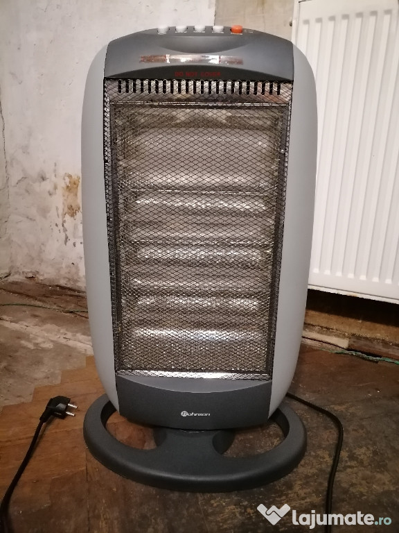 Radiator electric cu halogen