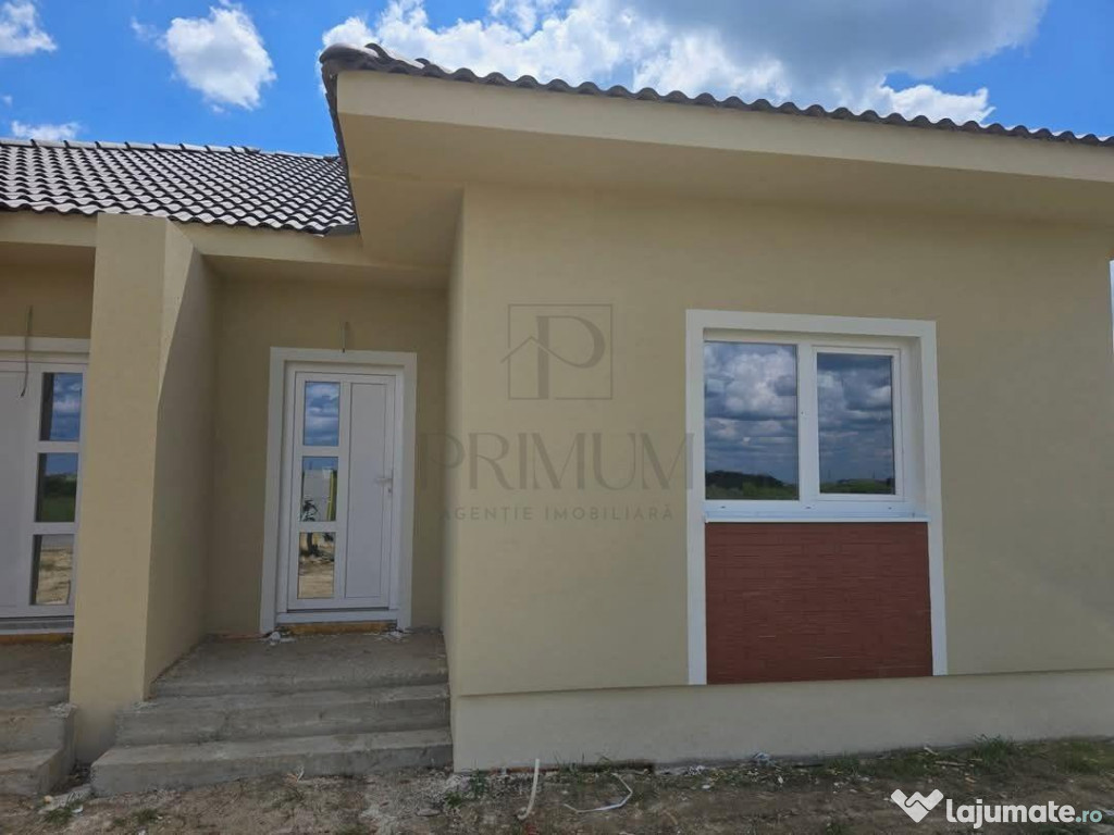 Duplex pe parter - finalizare august - posibilitate alegere