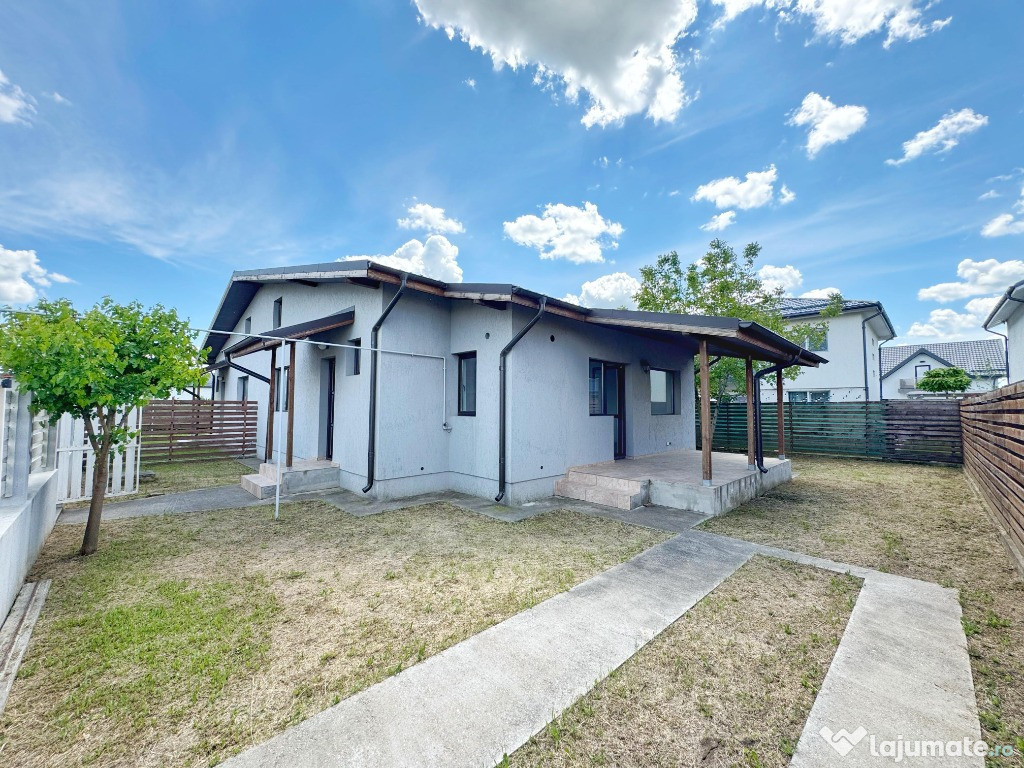 Casa tip duplex P+Pod ||3 camere||2 băi||terasă acoperită||teren 264mp