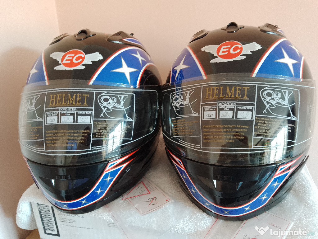 EC EagleCraft CUSTOM MADE Casti Motocicleta - set casti unice