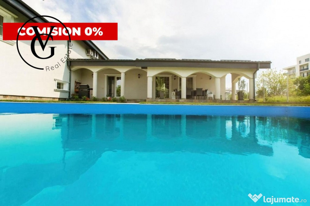 Vila ultramoderna cu piscina Mamaia-Sat 0% comision