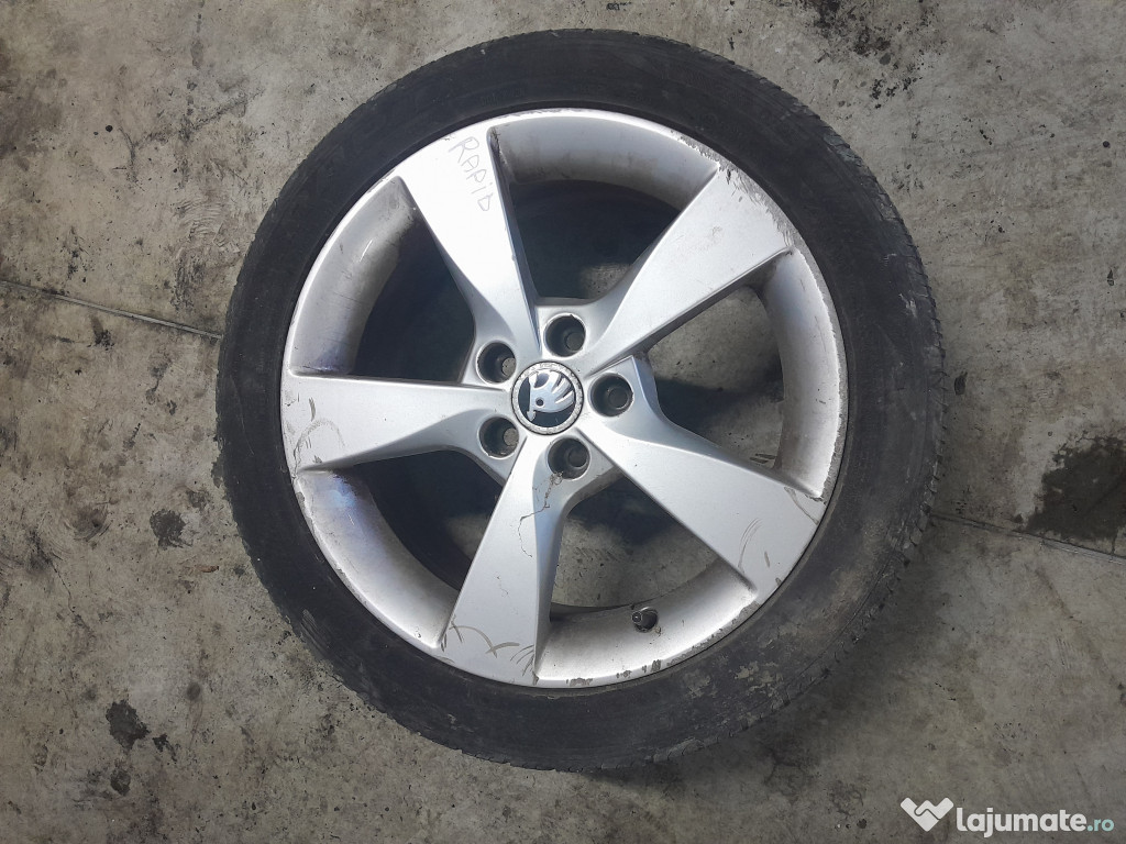 Jante 16 - 5 prezoane Skoda RAPID 2015