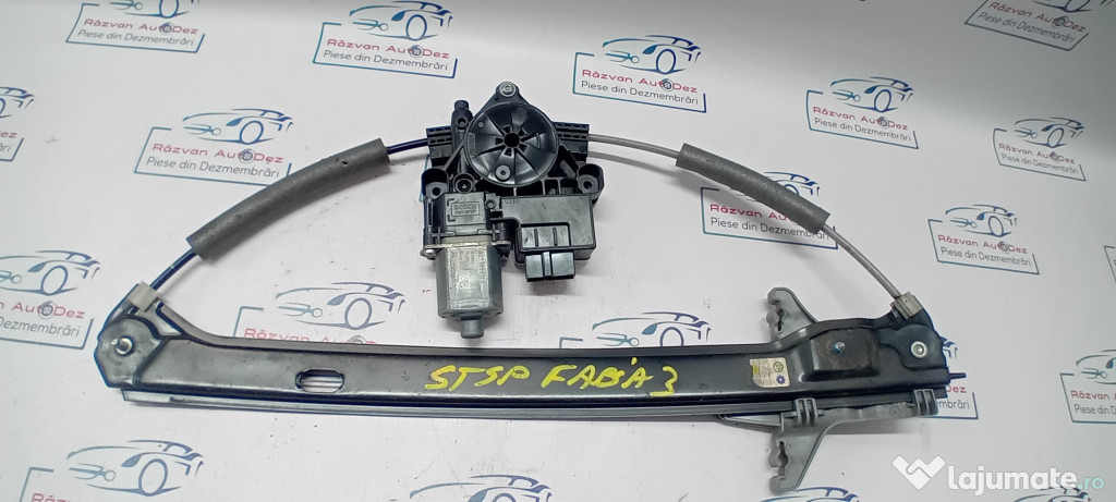 Macara geam stanga spate Skoda Fabia 3 2016